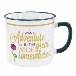 Best Pirce 🎉 Disney Coffee Mug - Belle - Adventure In The Great Wide Somewhere ❤️