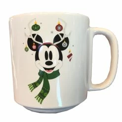 Flash Sale 👍 Disney Coffee Mug - 🔔 Christmas Mickey Mouse - Merry And Bright 🔔