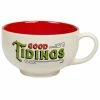 Top 10 😀 Disney Holiday Soup Bowl Mug - Good Tidings - Santa Mickey And Minnie 😍