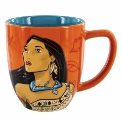 Discount 😍 Disney Coffee Mug - Princess Pocahantas Portrait - Follow Your Path ❤️