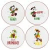 Hot Sale ✨ Disney Salad Plate Set - Santa Mickey And Friends Holiday - Set Of 4 😍