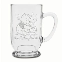 Wholesale 😀 Disney Arribas Glass Mug - Winnie The Pooh - Personalizable - 16oz 😀