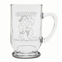Wholesale 👏 Disney Arribas Glass Mug - Grumpy - Personalizable - 16oz 🤩