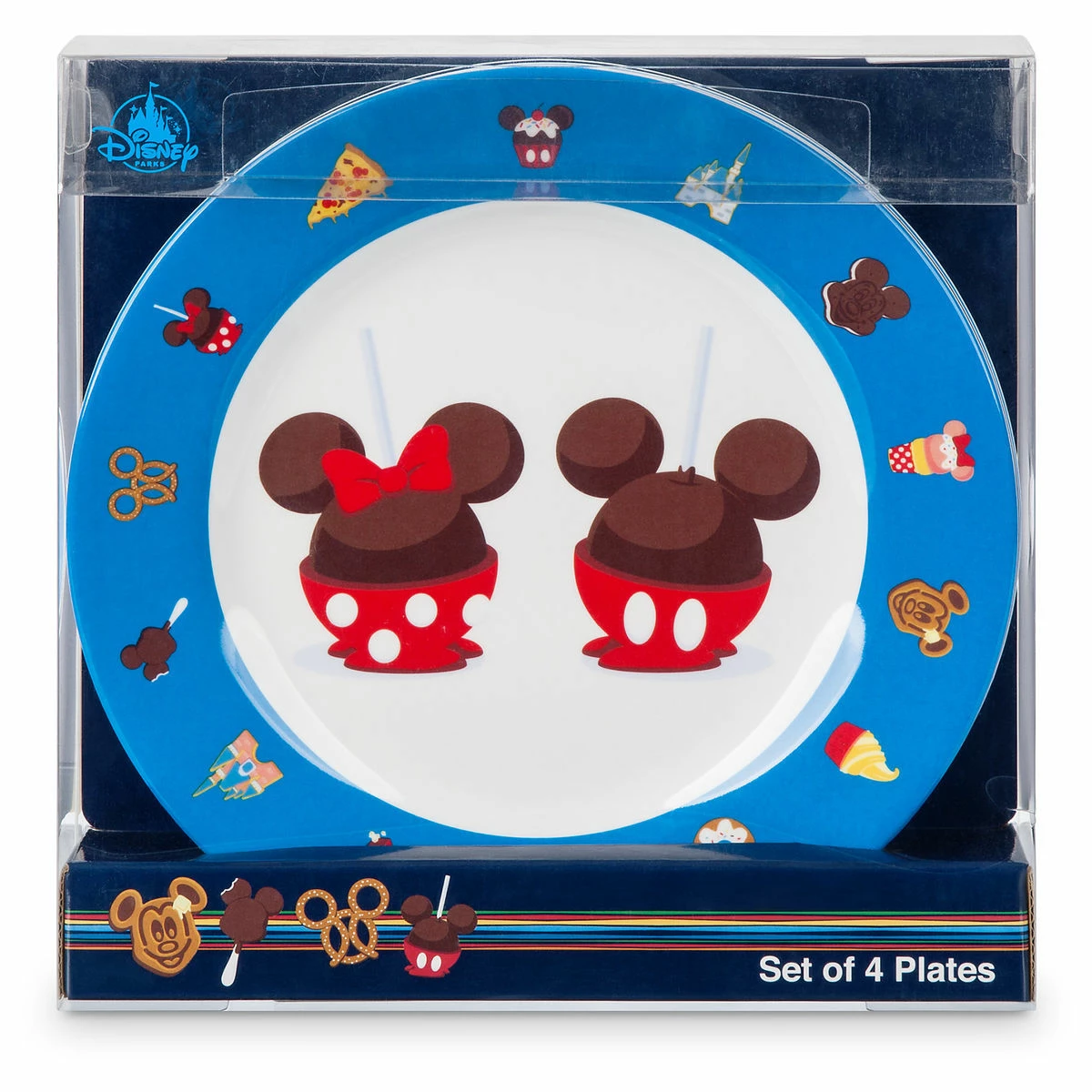 Best deal ๐ฅฐ Disney Plate Set - Disney Treats - Set Of 4 - Plastic ๐