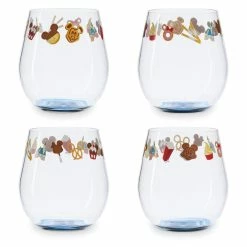 Best Pirce 🎁 Disney Plastic Cup Set - Disney Parks Food Icons - Set Of 4 👏