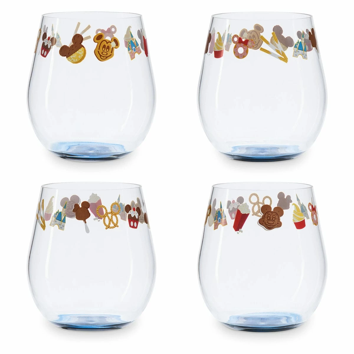 Best Pirce ๐ Disney Plastic Cup Set - Disney Parks Food Icons - Set Of 4 ๐