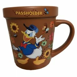 Best Sale ⭐ Disney Coffee Mug - 2019 Flower And Garden - Donald Duck Passholder 🌟