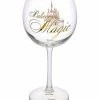 Flash Sale 👍 Disney Goblet Wine Glass - Believe In Magic - Castle 😉