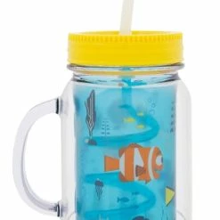 Budget ⭐ Disney Tumbler With Straw - Dory Mason Jar 😍