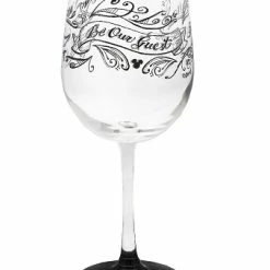 New 🧨 Disney Wine Glass - Be Our Guest - Stemmed 💯