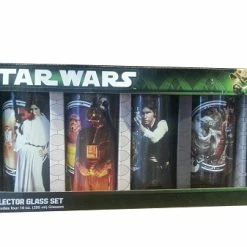 Deals ✨ Disney Collector Glass Set - Star Wars - Set Of 4 🎉
