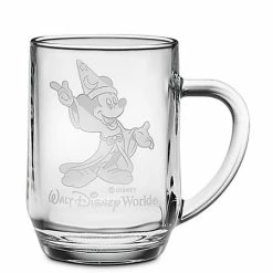 Budget 👏 Disney Arribas Glass Mug - Sorcerer Mickey - Personalizable - Large 🧨