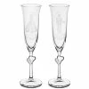 Buy 💯 Disney Glass Flute Set - Personalizable Cinderella And Prince Charming By Arribas -- 2-Pc. 🛒