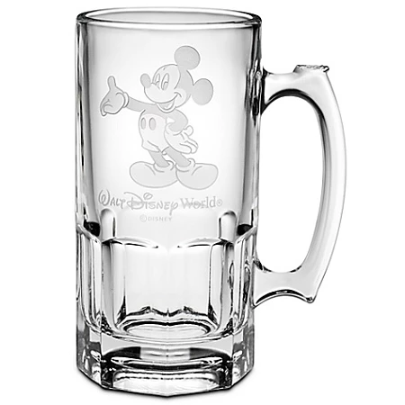 Outlet ๐ Disney Stein Mug - Mickey Mouse Glass - Arribas ๐