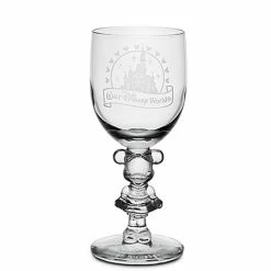 Brand new 🌟 Disney Glass Goblet - Personalizable Minnie Mouse By Arribas ⌛