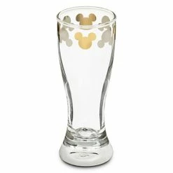 Brand new 🌟 Disney Shot Glass - Etched Mickey Mouse Icon - Silver & Gold 👏