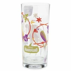 Deals 🧨 Disney Glass Tumbler - Adventureland - Enchanted Tiki Room Birds -Tall 😀