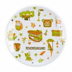 Hot Sale 🎉 Disney Dessert Plate - Magic Kingdom - Adventureland Plate - 7'' 🔔