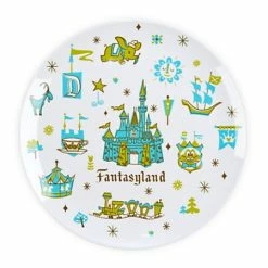 Best deal ⌛ Disney Dinner Plate - Magic Kingdom - Fantasyland Plate - 8'' 💯