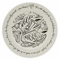Cheap 🧨 Disney Dinner Plate - Be Our Guest - Lumiere - 11" 🎉