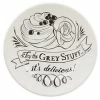 Flash Sale 🎉 Disney Dessert Plate - Be Our Guest - Try The Grey Stuff - White 🎉