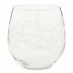 Discount ⌛ Disney Wine Glass - Be Our Guest - Stemless - 18oz 🔥