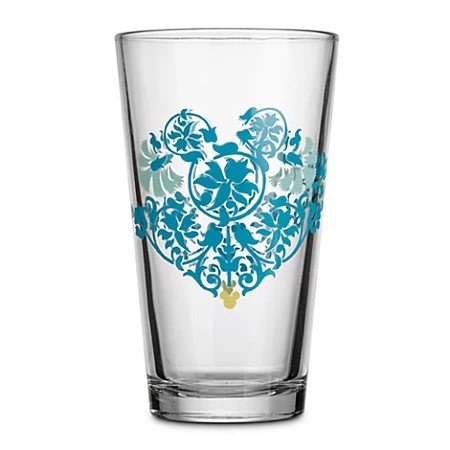 New ๐ Disney Tumbler Glass - Mickey Mouse Icon - Indigo โจ