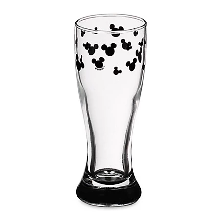 Discount 🔔 Disney Mini Glass - Etched Mickey Mouse Icons - Black 🛒
