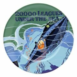 Coupon 🌟 Disney Dessert Plate - Attraction Poster - 20,000 Leagues 😉