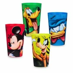 Buy 💯 Disney Plastic Cups Set - Mickey Mouse And Friends - Lenticular 💯