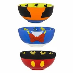 Discount 🧨 Disney Bowl Set - Mickey Mouse And Friends Character - Set Of 3 ❤️