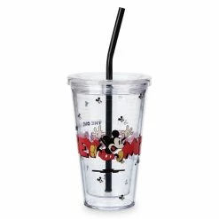 Hot Sale ⌛ Disney Tumbler With Straw - Mickey Mouse - One And Only ✨