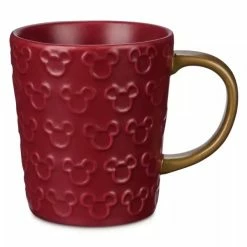 Deals 🌟 Disney Coffee Mug - Holiday Mickey Mouse - Red 👏