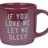 Buy 👏 Disney Coffee Mug - Lady - If You Love Me, Let Me Sleep 🎉