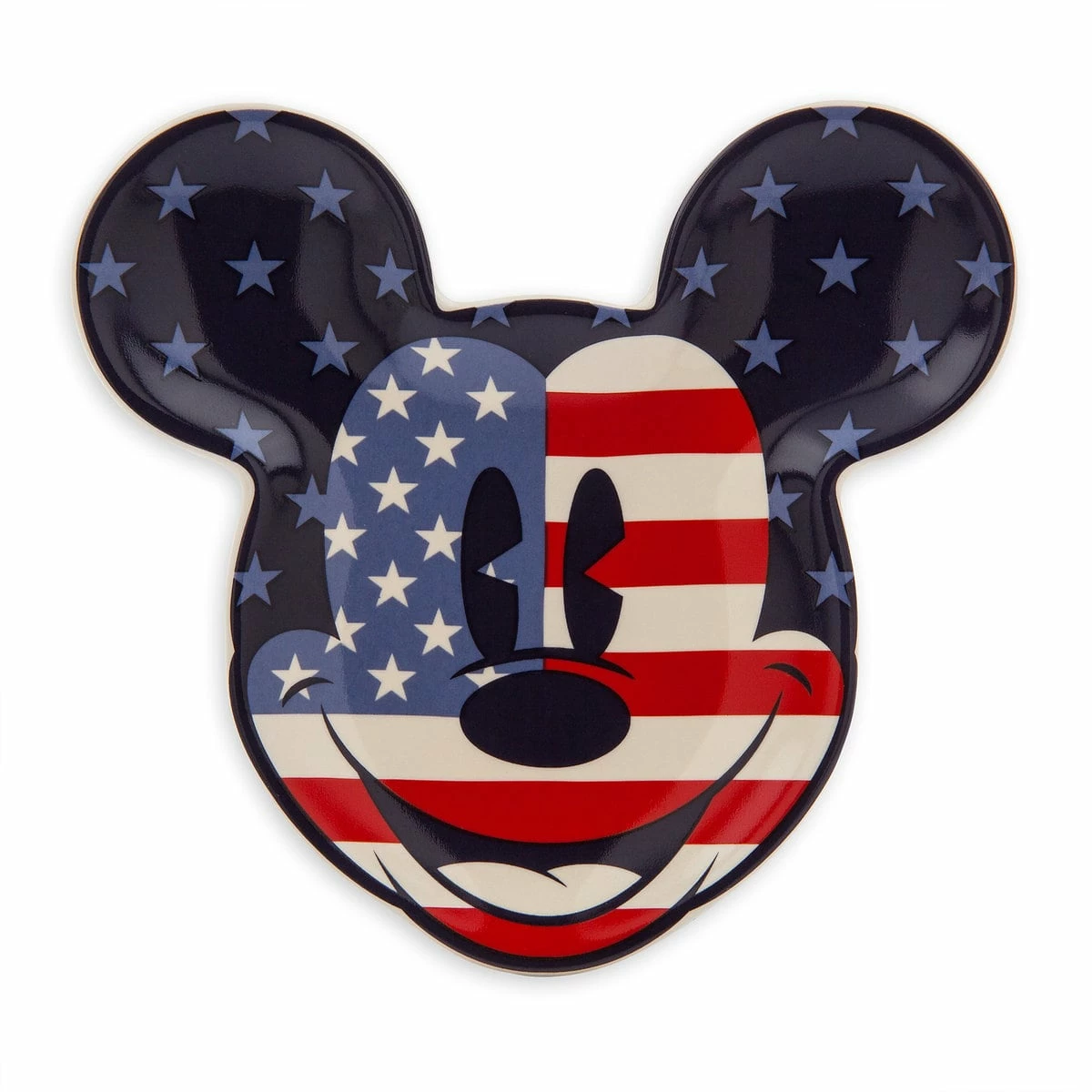 Best Pirce ๐ Disney Trinket Tray - Mickey Mouse Americana - Red White And Blue ๐ฅ