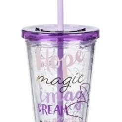 Top 10 🔔 Disney Tumbler With Straw - Minnie Mouse Quotes - Purple 😉