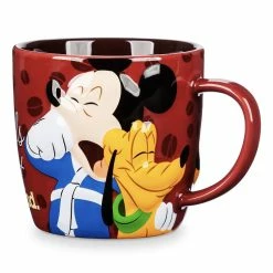 Brand new 💯 Disney Coffee Mug - Mickey And Pluto Portrait - Coffee And Friends 🥰