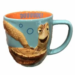 Deals 👍 Disney Coffee Mug - Crush Portrait - Duuuude 💯
