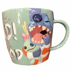 Flash Sale 🎁 Disney Coffee Mug - Stitch - Mornings Bad, Coffee Good 🌟