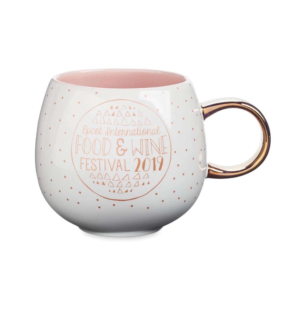 Hot Sale 🎉 Disney Coffee Mug - 2019 Food And Wine - Mickey & Minnie - Rose Gold 🎉