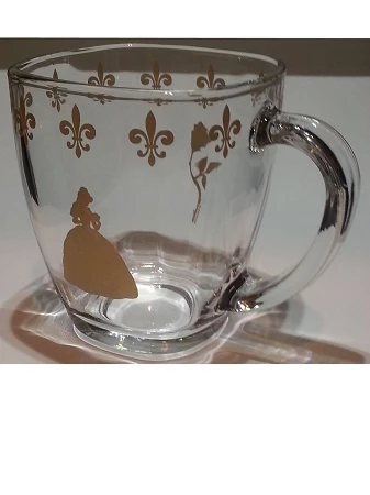 Brand new 👏 Disney Glass Mug - Beauty And The Beast - Be Our Guest 🌟