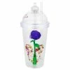 Deals 🌟 Disney Tumbler With Straw - 2018 Epcot Flower And Garden - Purple Rose 🧨