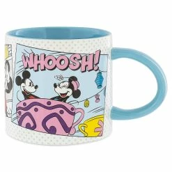 Coupon ⌛ Disney Coffee Mug - Mickey Mouse And Friends Comic - Blue 🛒