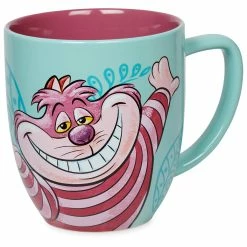 Outlet 😀 Disney Coffee Mug - Cheshire Cat Portrait - Alice In Wonderland 🤩