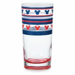 Buy 🥰 Disney Glass Tumbler - Mickey Mouse Americana - Tall ❤️