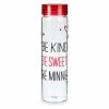 Brand new 👏 Disney Water Bottle - Be Kind Be Sweet Be Minnie - Glass 🛒