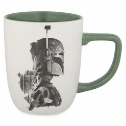 Promo ⭐ Disney Coffee Mug - Boba Fett Profile - Star Wars 👏