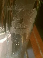 Wholesale ✔️ Disney Pilsner Glass - Alice In Wonderland - Mad Hatter By Arribas ✨