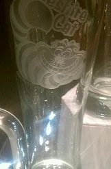 Budget 🎁 Disney Pilsner Glass - Alice In Wonderland - Cheshire Cat By Arribas 🌟