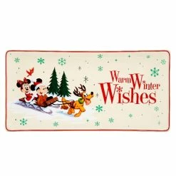 Buy 💯 Disney Holiday Tray - Happy Holidays - Warm Winter Wishes 🌟